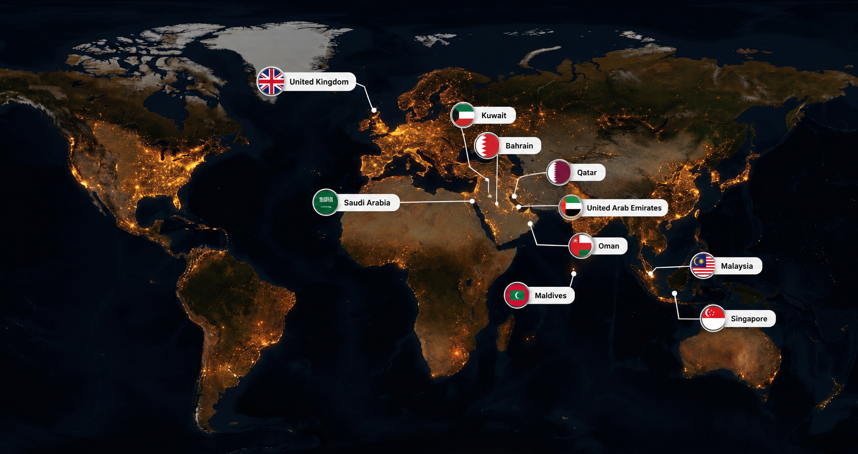 Global Footprint Map